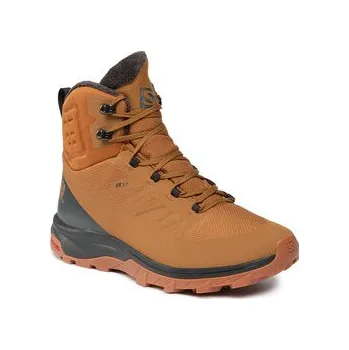 Pánská treková obuv Trekingová obuv Salomon Outblast Thinsulate™ Climasalomon™ Waterproof L47382500 Hnědá 40_23