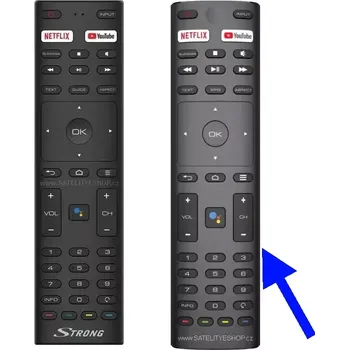 Strong SRT43UC6433 dálkový ovladač náhradní