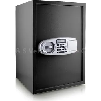 Trezor Elektronický trezor Double Lock + police na klíče