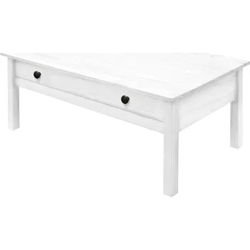 Konferenční stolek Idea nábytek TORINO masiv borovice bílá