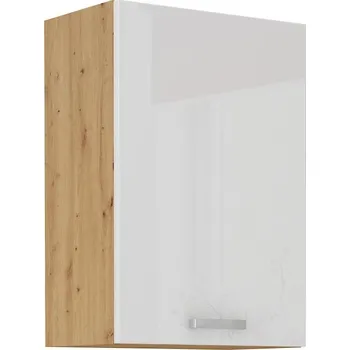 Kuchyňská skříňka LEMPERT Horní skříňka ARISA 13 (50 / 72 cm) bílý lesk