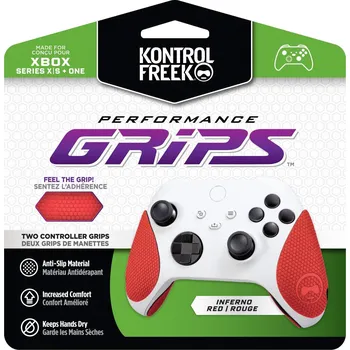 Herní konzole Gripy na ovladač KontrolFreek Original Grips XBX/XB1 Red