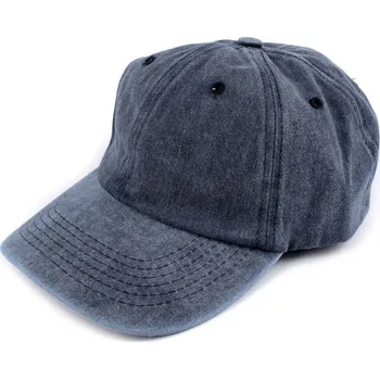 Čepice Bavlněná kšiltovka unisex - modrá jeans