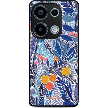 Pouzdro na mobilní telefon Lesklý kryt Mobiwear Glossy - Xiaomi Redmi Note 13 Pro 4G / Poco M6 Pro 4G - G037G - Modrá květena (Prémiové lesklé pouzdro, obal, kryt Mobiwear Glossy na mobil Xiaomi Redmi Note 13 Pro 4G / Poco M6 Pro 4G - G037G - Modrá květena, materiál Plast + TPU)