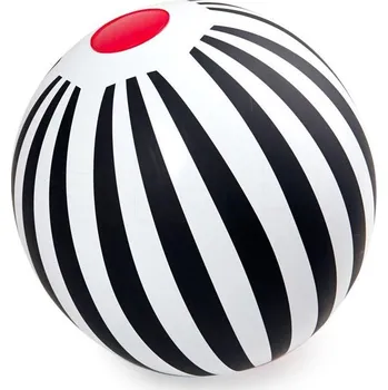 Nafukovací míč s pruhy, Black & White