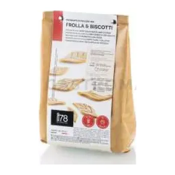 Farmaceutická surovina Křehké cukroví a sušenky, frolla&biscotti, hotový mix, 400 g | SILIKOMART, i78 Ingredients
