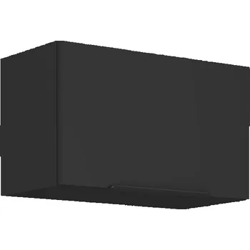 LEMPERT Horní skříňka nad digestoř SIENA 20 (60 / 36 cm) - černá / černá