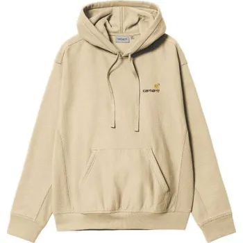 Pánská mikina MIKINA CARHARTT WIP Hooded American Scri - béžová - XXL + při osobním odběru 2 271 Kč