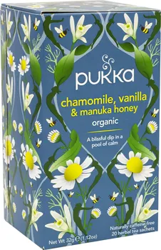 Čaj Pukka Chamomile, Vanilla & Manuka Honey BIO 20x 1,6 g