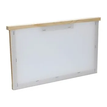 Včelo-těsná komorovací přepážka na 39 x 24cm bílá/černá