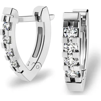 Náušnice Dámské náušnice zirkony 10899-B-ZIR