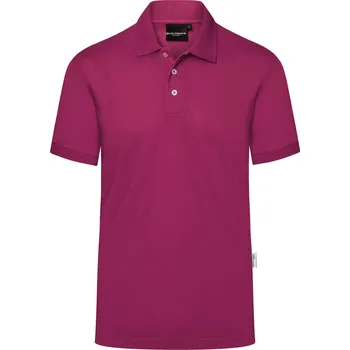 Pánské tričko Karlowsky Pánské polo triko KY143 Fuchsia (ca. Pantone 689C) L