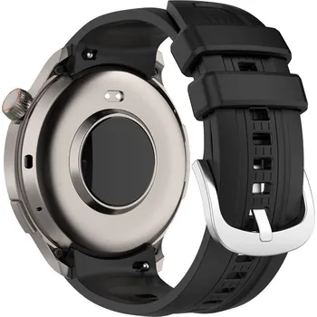 Příslušenství k chytrým hodinkám eses Silikonový řemínek pro Amazfit balance - Černý