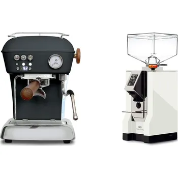 Kávovar Ascaso Dream PID, Anthracite + Eureka Mignon Perfetto, CR white