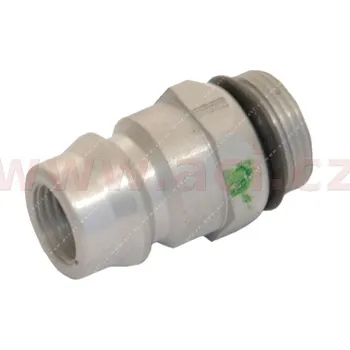 ventil klimatizace, kompletní R134a HP M15x1 hliníkový (vysokotlaká větev) (uzávěr AC 5067)