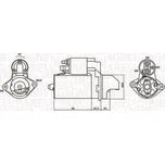 Startér MAGNETI MARELLI 063721334010