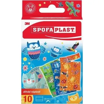 Náplast 3M SPOFAPLAST 117 Dětské náplasti 10 ks
