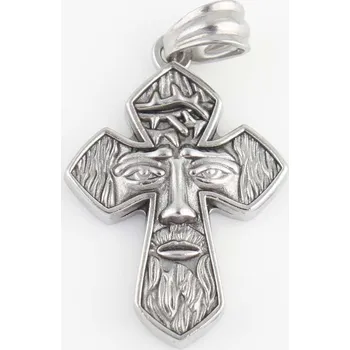 Souprava šperků Přívěsek křížek chirurgická ocel VL 484-1