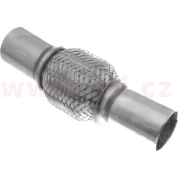 Zadní díl výfuku pružný člen výfuku PREMIUM, vnitř. průměr 45 mm / délka pr. členu 100 mm / celková délka 220 mm