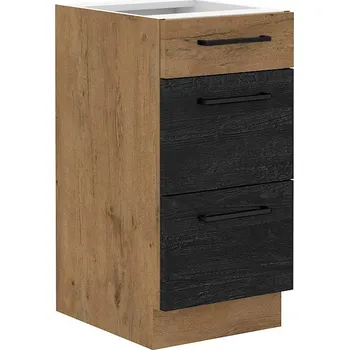 Kuchyňská skříňka LEMPERT Dolní skříňka VIKTORIE Dark 7 (40 cm)