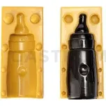Silikonová forma na cukrovou hmotu nebo čokoládu ve tvaru dětské lahvičky - 50x150 mm | SILIKOMART, SugarFlex Gold