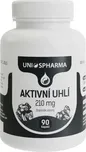 UNIOS Pharma Aktivní uhlí 210 mg 90 cps.