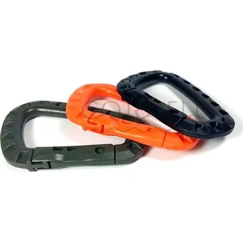 Karabina plastová velká - Barva Oranžová