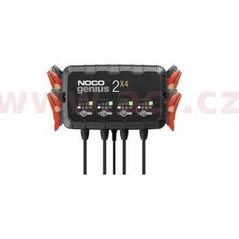 Autobaterie Nabíječka pro nabíjení 4 baterií NOCO 2x4, 6/12 V, 2-40 Ah, 2 A