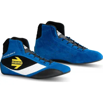 Moto obuv MOMO Boty PERFORMANCE Modrá 45