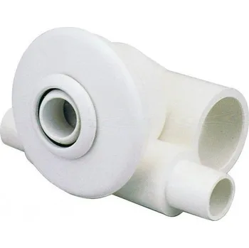 Hydromasážní tryska - Minitryska 24 ABS (bílá), d= otvoru 23 mm