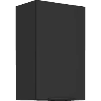 Kuchyňská skříňka LEMPERT Horní skříňka SIENA 32 (45 / 72 cm) - černá / černá