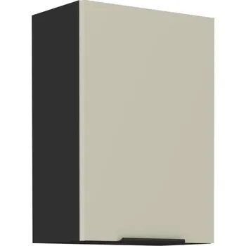 Kuchyňská skříňka LEMPERT Horní skříňka ARINA 30 (50 / 72 cm) - černá / kašmír