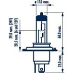 Žárovka, hlavní světlomet NARVA 482203000