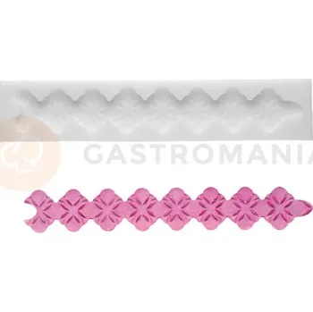 Kuchyňská sůl Silikonová forma na cukrovou hmotu fantasy - SLK275, 190x29 mm | SILIKOMART, SugarFlex