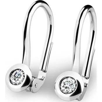 Náušnice Dámské náušnice zirkony 10824-B-ZIR