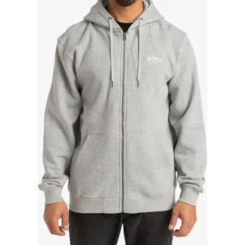 Pánská mikina BILLABONG ARCH ZIP-UP HOODIE GREY pánská mikina