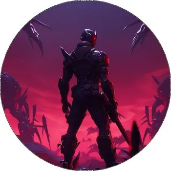 Jedlá dekorace na dort Jedlý papír Fortnite střelec 19,5cm