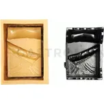 Silikonová forma na cukrovou hmotu nebo čokoládu ve tvaru postele - 130x90x100 mm | SILIKOMART, SugarFlex Gold