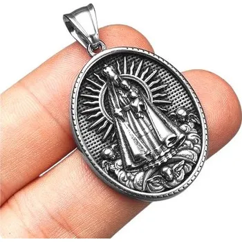 Souprava šperků Přívěsek Panna Maria chirurgická ocel vl 482-1