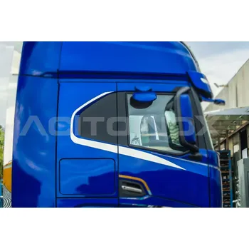 Tuning Nerezové lišty okolo oken, Iveco S-Way