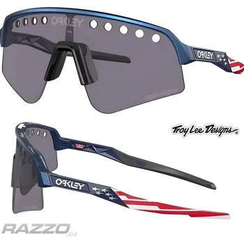 Sluneční brýle Oakley Sutro Lite Sweep TroyLeeDesigns Blue Colorshift Prizm Grey