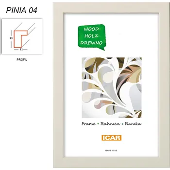 Digitální fotorámeček Rámeček dřevěný Icar PINIA 04 30x40 béžový