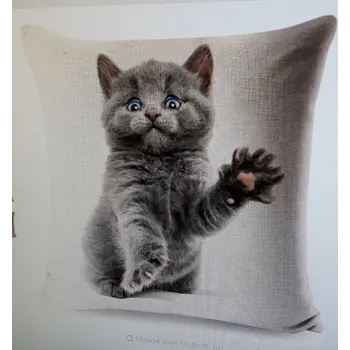 Povlak na dekorativní polštářek Povlak na polštář, britské kotě
