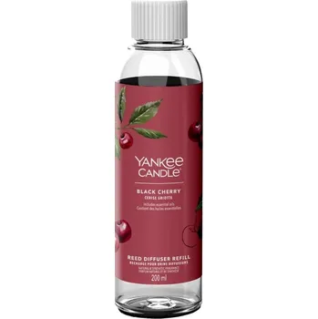 Aroma difuzér Yankee Candle Reed difuzér náplň BLACK CHERRY, 200 ml 41435