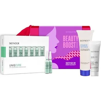 Kosmetická sada Skeyndor Power Oxygen Letní Set - Krém 25 ml + DD krém 01 15 ml + obnovující ampule 7 x 2 ml Dárková sada