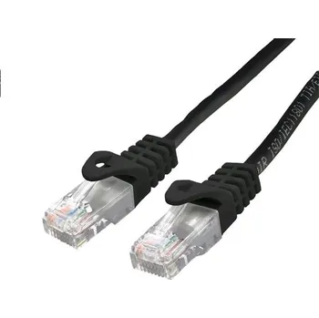 Počítač C-TECH Kabel patchcord Cat6, UTP, černý, 1m