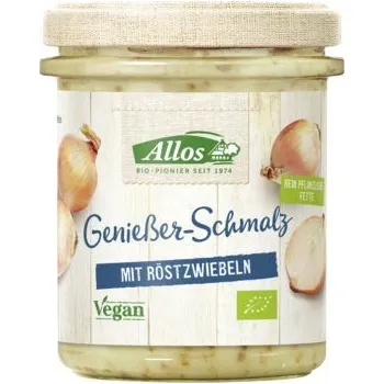Rostlinná pomazánka Allos Gourmet cibulové sádlo 150g bio
