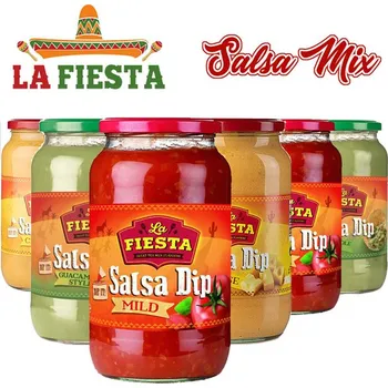 Omáčka Salsa Dip La Fiesta Mix 6 × 1 kg sklenice