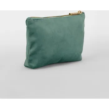 Kosmetická taška BagBase Sametová taštička vel. S BG714S Jade S (21 x 15 cm)