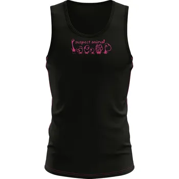 Dětský funkční nátělník HAWAII černá Bamboo Ultra - Růžová / 150